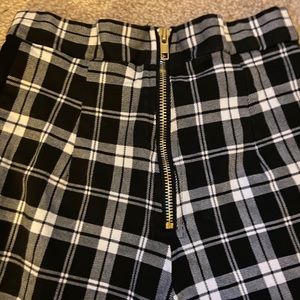 Checker Straight fit pants
